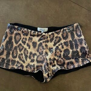 Cheetah Charlotte Russe shorts